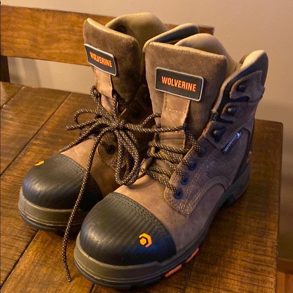 Wolverine Men's Brown Work Boots - Picture 4 of 5